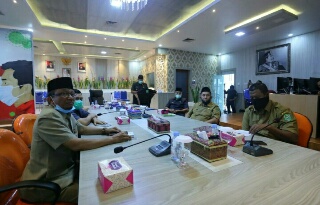 Laksanakan Protokol Covid-19, Bupati Siak Sampaikan Ranperda APBD 2019 Melalui Virtual 