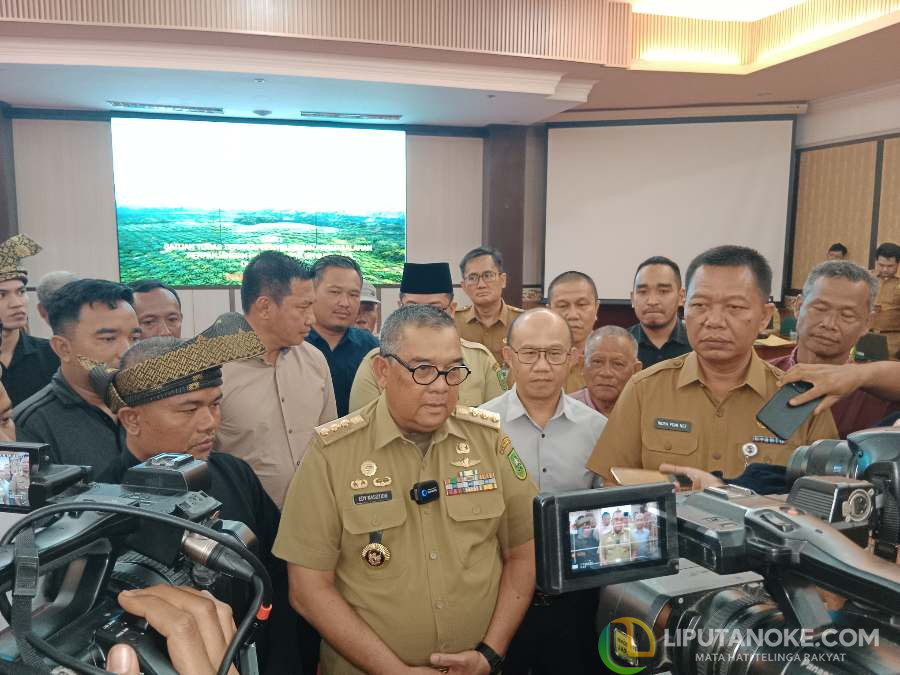 Difasilitasi Gubernur Riau, PT SIR dengan Masyarakat Sepakat Duduk Bersama Selesaikan Konflik