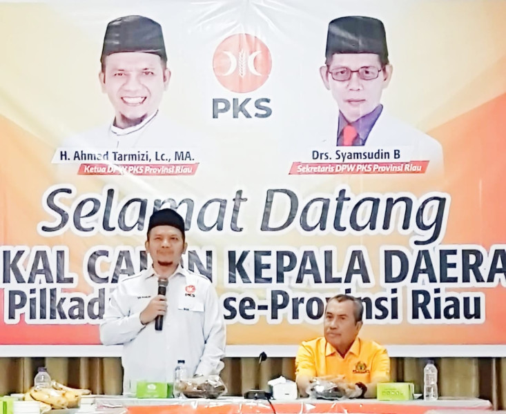 Syamsuar Boyong Sejumlah Pengurus dan Balon Gubernur Riau dari Golkar Silaturrahmi Ke PKS