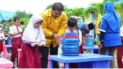 Bupati: Cuci Tangan Pakai Sabun Harus Dibiasakan Sejak Dini