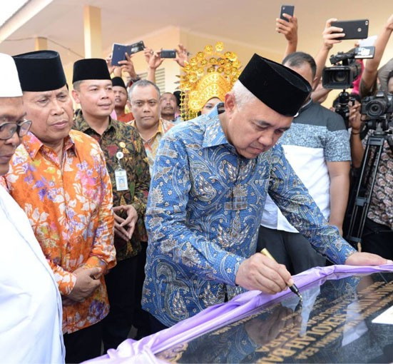 Arsyadjuliandi Rachman Tinjau SMP Islam Teknologi di Rokan Hulu