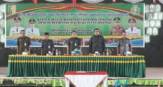 Wabup Halim Apresiasi Penandatanganan MoU Antara Kepala Desa & Kejari Kuansing