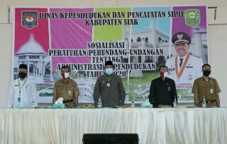 Alfedri Buka Sosialisasi Peraturan Terkait Administrasi Kependudukan Tahun 2020