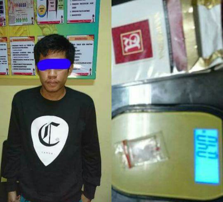 Miliki Sabu, Pemuda Pulau Komang Sentajo Diciduk Polisi 