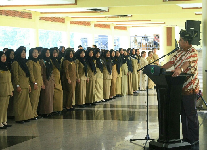 Ratusan CPNS Di Angkat Sumpah, ASN Harus Profesional jalankan Tugas