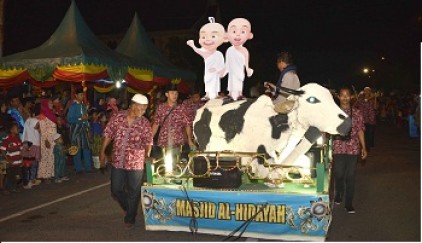  Inilah Daftar Pemenang Pawai Takbir di Bengkalis