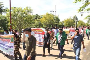 GP Ansor Kuansing Prakarsai Berbagai Elemen Tolak Aksi Unjuk Rasa Anarkis & Pelanggaran Prokes