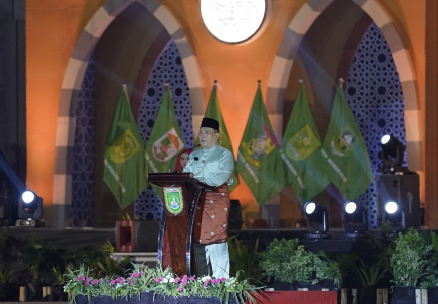 Pj Gubri SF Hariyanto Buka MTQ Tingkat Provinsi ke 42 di Kota Dumai
