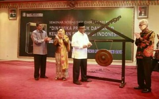 Alfedri ikuti Seminar Sosialisasi dan Bedah Buku 