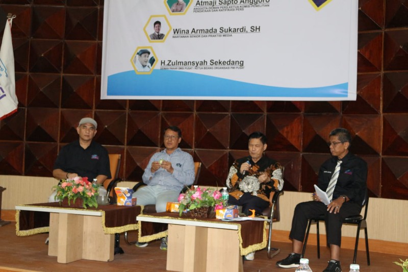 Dari Diskusi Publisher Rights SMSI, Kadis Kominfotik: Pemprov Riau Dukung Jurnalisme Berkualitas