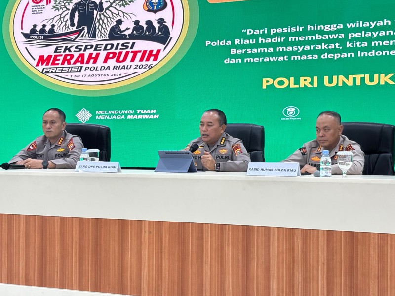 Polda Riau Luncurkan Ekspedisi Merah Putih Presisi, Sasar Pulau Terluar dan Pesisir