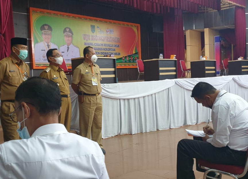 Uji Kompetensi Balon Kades, Bupati Inhil Tuntut Profesionalisme Panitia Penyelenggara