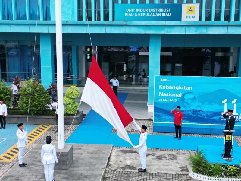 Harkitnas 2025, PLN Group Regional Riau Gelar Upacara Peringatan Hari Kebangkitan Nasional Ke-117