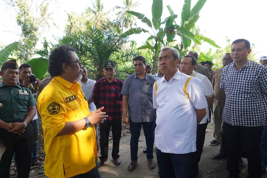 Situs Cagar Budaya Kampung Pertahanan Tuanku Tambusai di Dalu Dalu Resmi Berstatus Nasional