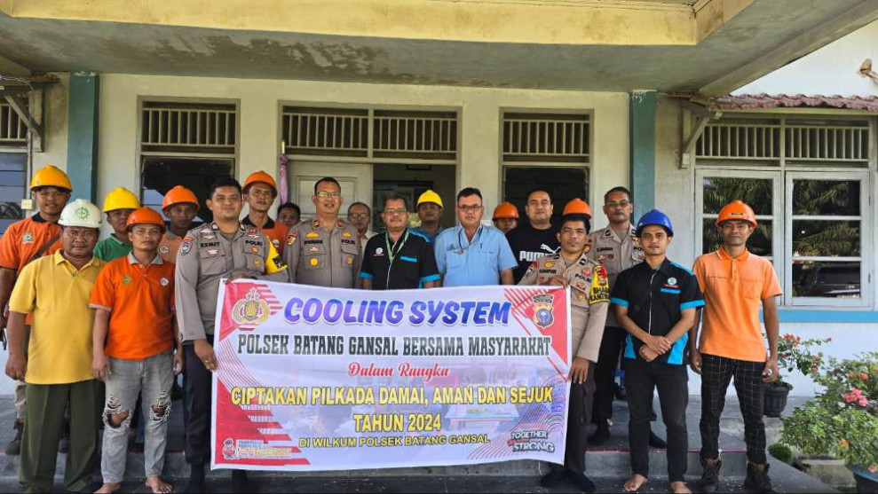 Kapolsek Batang Gansal Ajak Cegah Hoax dan Ujaran Kebencian di Pilkada 2024