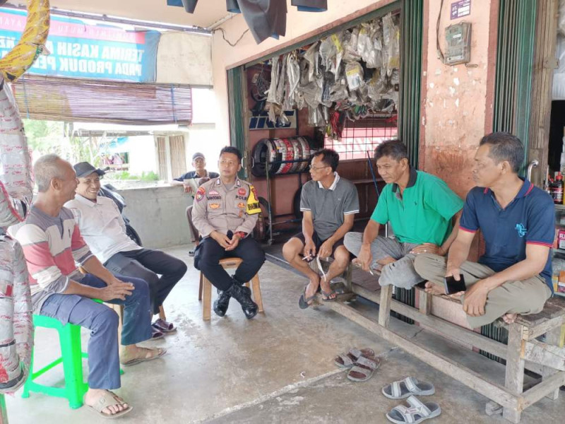 Polsek Tempuling Lakukan Cooling System Bersama Masyarakat Pasca Pilkada