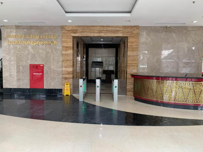 Ruang Panel Listrik Gedung BRK Syariah Terbakar, Layanan  Dipastikan Tidak Terganggu