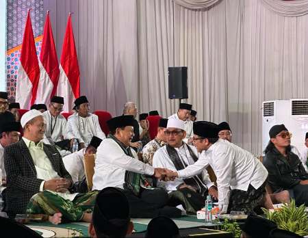 Hadir Bersama Ulama Jombang, Cak Imin Kenang Pesan Gus Dur: Prabowo Pemimpin Paling Ikhlas