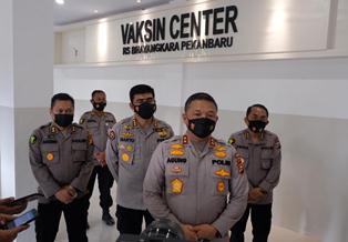 Tinjau Gedung Vaksin Center Bhayangkara, Irjen Agung: Insya'alloh Pekan Depan Siap Digunakan