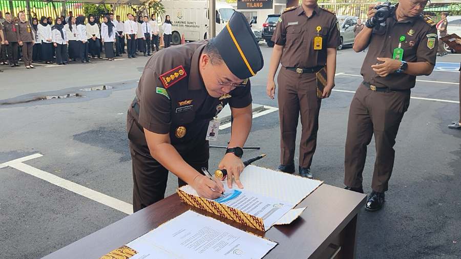 Kejari Pekanbaru Bertekad Pertahankan Predikat WBK dan WBBM