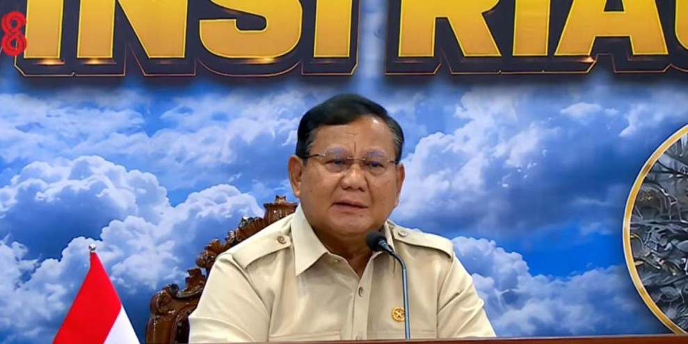 Apresiasi Kinerja Karhutla di Riau, Prabowo Minta Kapolda dan Pangdam Naik Jabatan