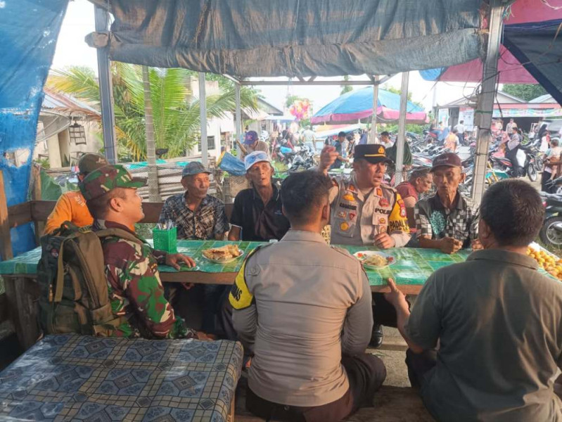 Gencar Lakukan Cooling System, Polsek Tempuling Ajak Masyarakat Sukseskan Pilkada 2024