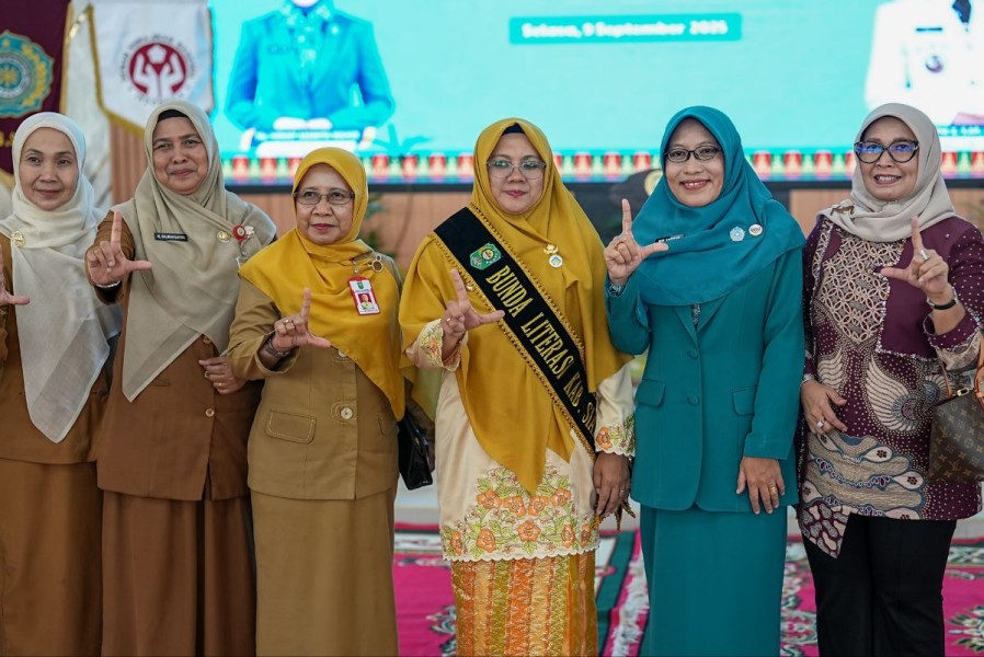 Bupati Siak dikukuhkan Jadi Bunda PAUD dan Literasi Siak