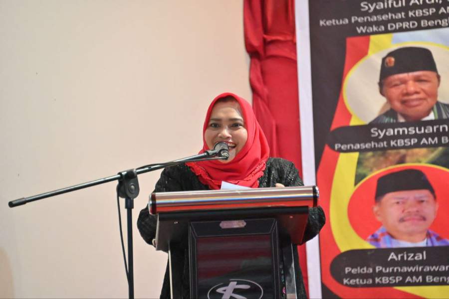 Hadiri Pelantikan Pengurus KBSP-AM, Bupati Kasmarni Ucapkan Selamat Dan Tahniah