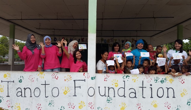 IWARA, AA Wives dan Guru YKCK Mengajar ke-19 TPA di Pelalawan