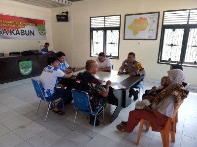 Polsek Kabun Ajak Pegawai Pemerintahan Desa Sukseskan Pilkada 2024