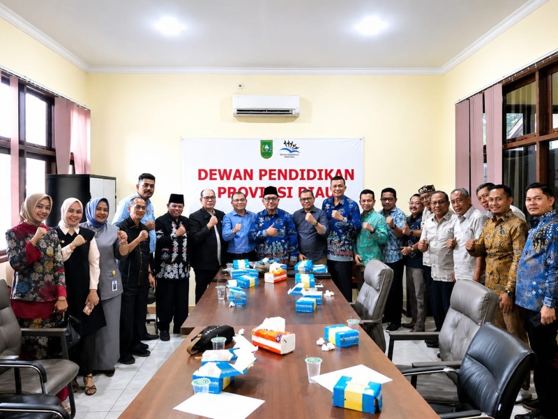 Gelar Silaturahmi, Dewan Pendidikan se-Riau Bahas  Penguatan  Koordinasi Selesaikan Masalah Pendidikan di Daerah