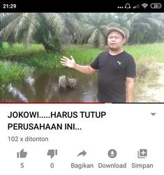 Sugianto Unggah Dugaan Pelanggaran PT LIH ke Canal Youtube