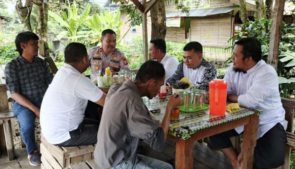 Cooling System, Kapolsek Sabak Auh Ipda Khairul  Ajak Warga Tetap Menjaga Kerukunan Usai Pilkada