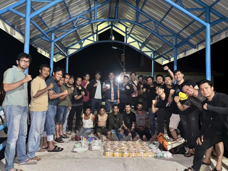 Polda Riau dan Bea Cukai Gagalkan Penyelundupan 35,6 Kg Sabu dan 35.432 Ekstasi