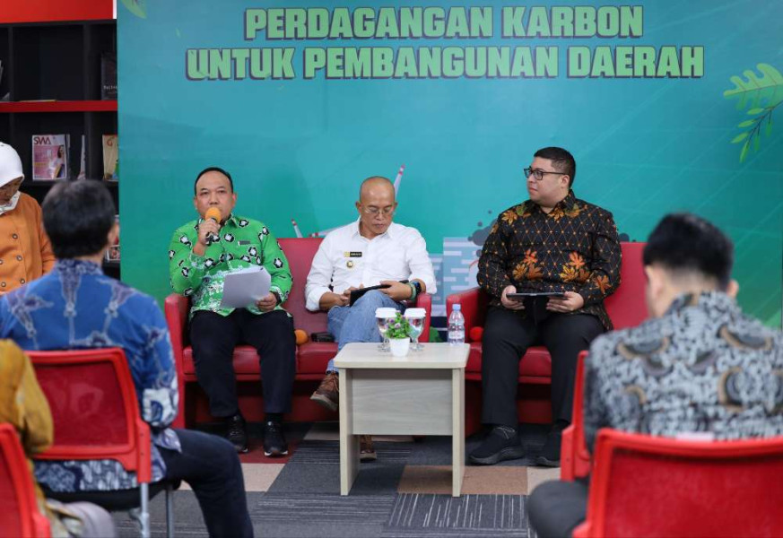 Wakil Bupati Husni Merza Bahas Potensi Perdagangan Karbon di Kabupaten Siak