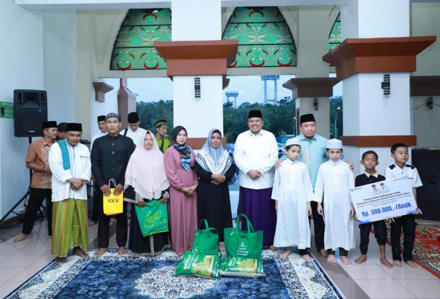 Alfedri: Santuni Anak Yatim Agar Mereka Merasakan Kegembiraan Sambut Hari Raya