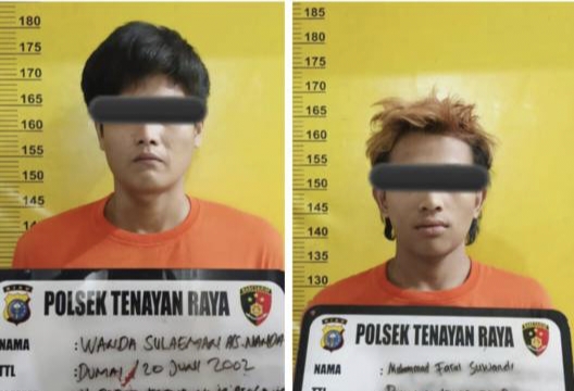 Pelaku Spesialis Pencuri Sepeda Motor Dicokok Polsek Tenayan Raya