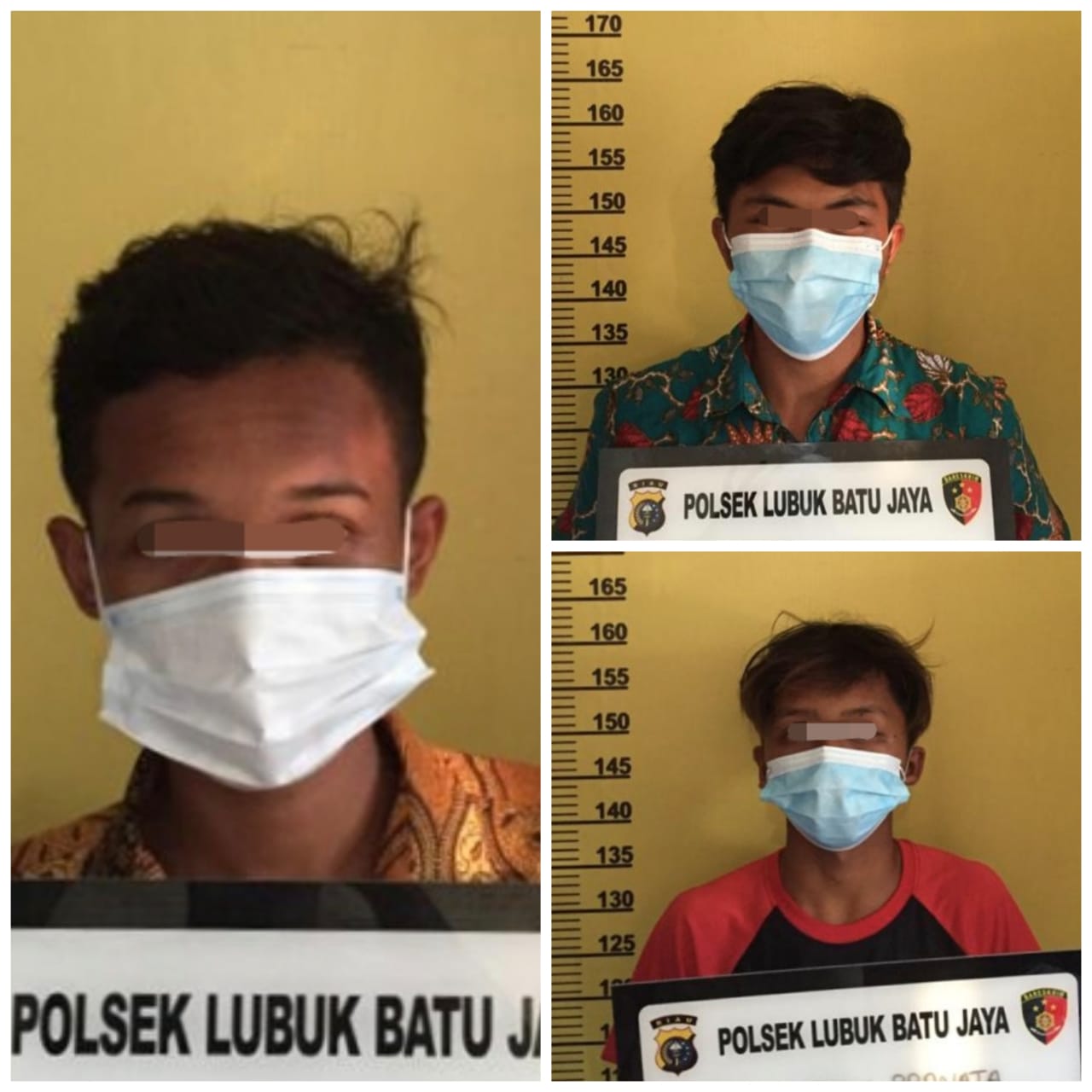 Gagahi Gadis Dibawah Umur, Tiga Pemuda Bejat Dicokok Polisi