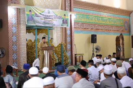 Buka Manasik Haji, Wabup Husni Berpesan JCH Harus Faham Rukun dan Wajib Haji