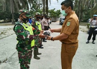 Satgas Pengendalian Karhutla Terima Bantuan dari TGI Regional Office 3