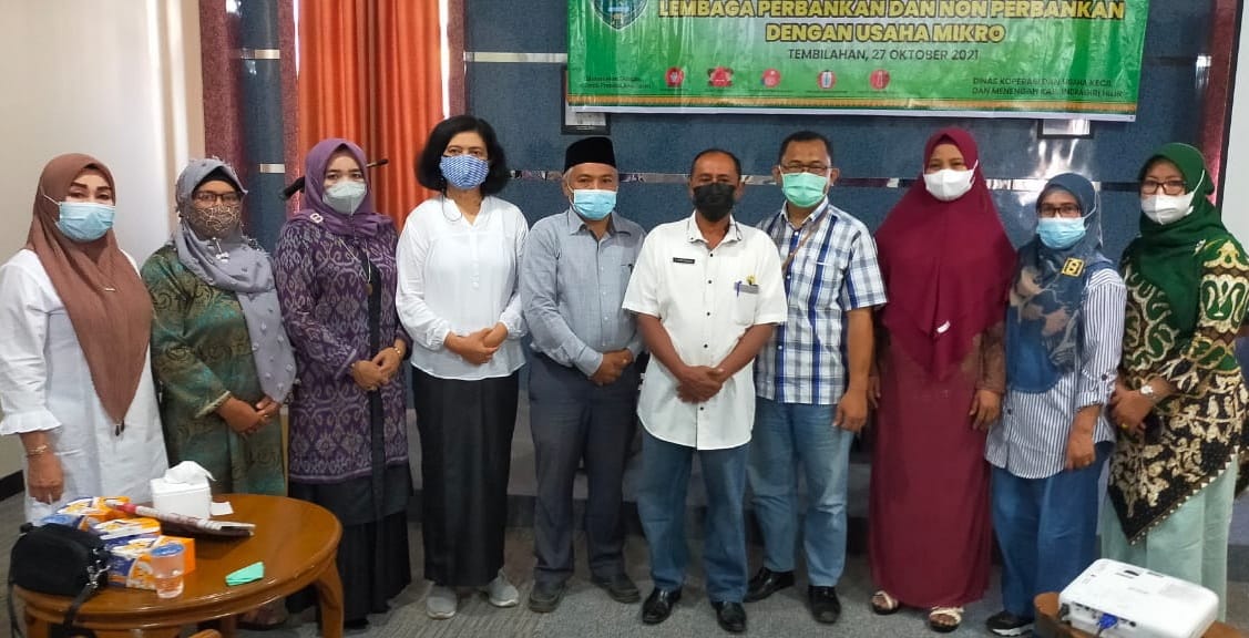 Beri Pembinaan, Diskop dan UKM Inhil Sambangi Warung Snack Naya di Tembilahan