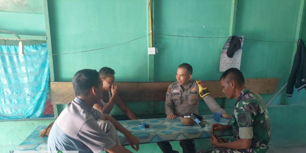 Cooling System: Sinergi TNI- Polri Amankan Pilkada Serentak 2024 di Kecamatan Kandis