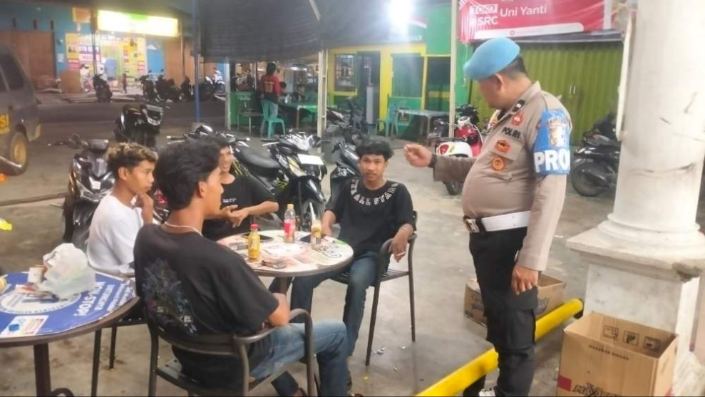 Patroli di Daerah Rawan, Polsek Tempuling Pastikan Suasana Kondusif Pilkada 2024