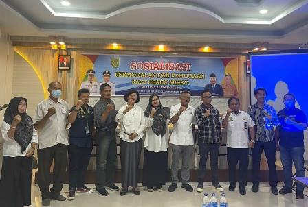 Perkuat Kemampuan Usaha, Diskop dan UKM Inhil Sosialisasikan Permodalan dan Kemitraan bagi Usaha Mikro