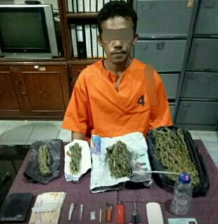 Satu Terduga Narkoba Diamankan di Gaung Inhil
