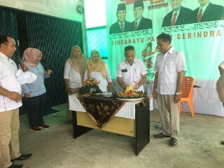 DPC Gerindra Inhu Peringati HUT ke 12 dengan Sederhana & Santuni Anak Yatim