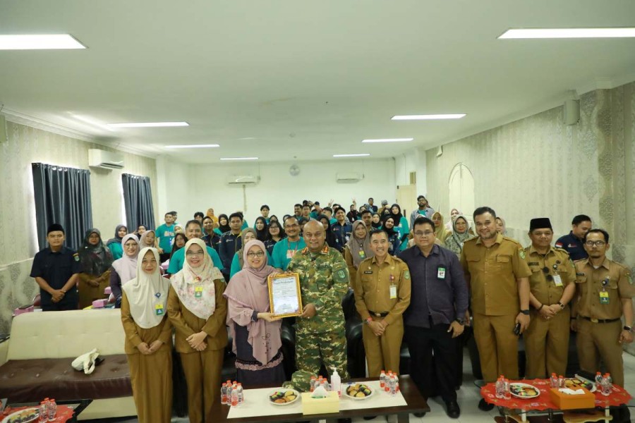 IKTA Pekanbaru dan PSA Malaysia Berkunjung ke RSUD Tengku Rafian Siak