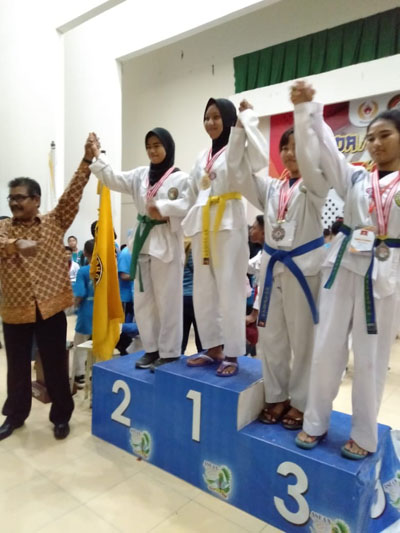 Tim Taekwondo Inhil Raih 21 Medali Pada Iven Agribusiness Taekwondo Cup 2018 di UNRI