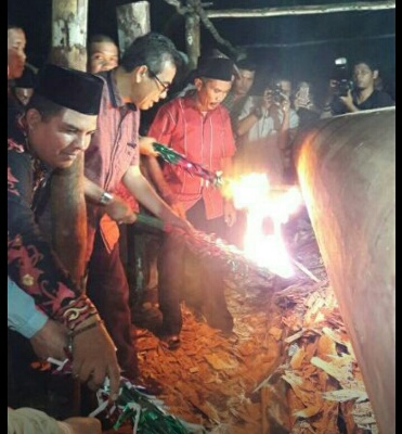 Bupati Kuansing H.Mursini Hadiri Acara Mendiang Jalur Panglimo Sati Toar