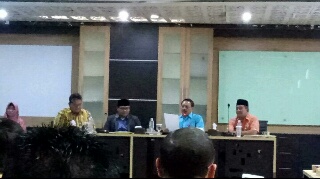 Sekda Pimpin Rapat Evaluasi, Progres Pekerjaan OPD di Inhil Capai Angka 65 Persen